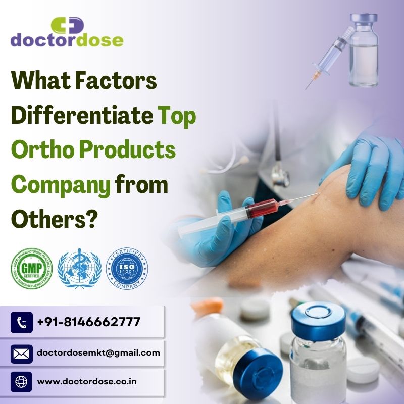 What Factors Differentiate Top Ortho Products Company from Others?