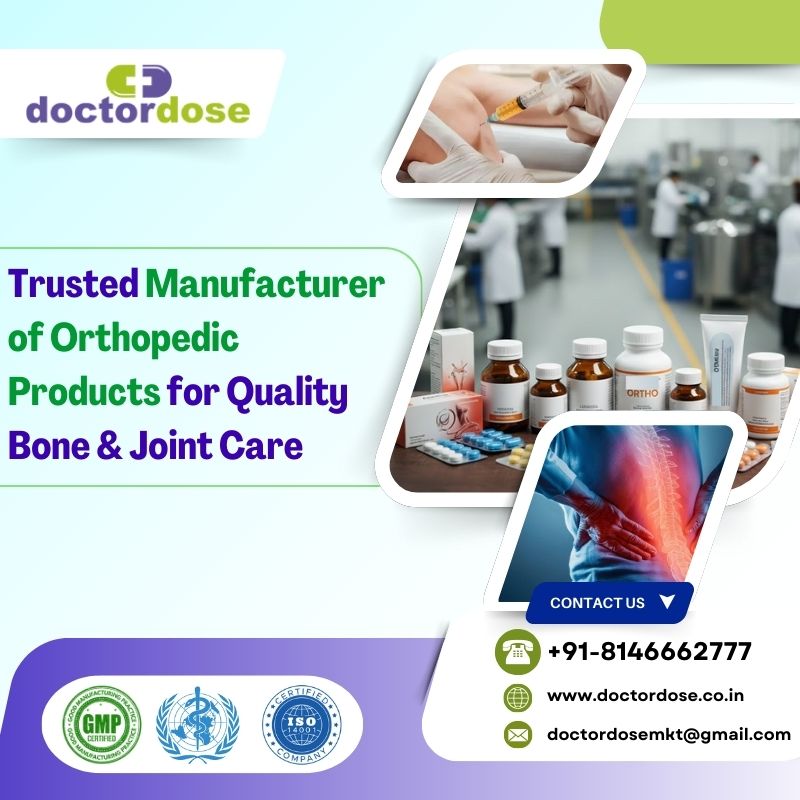 Trusted Manufacturer of Orthopedic Products for Quality Bone & Joint Care