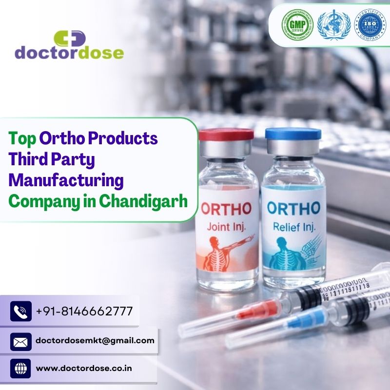 Top Ortho Products Third Party Manufacturing Company in Chandigarh